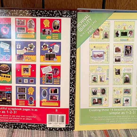 4 Paper Boutique Scrapbooking Simple - - School Days-Baby- 4 Seasons -Memories- - Picture 4 of 4